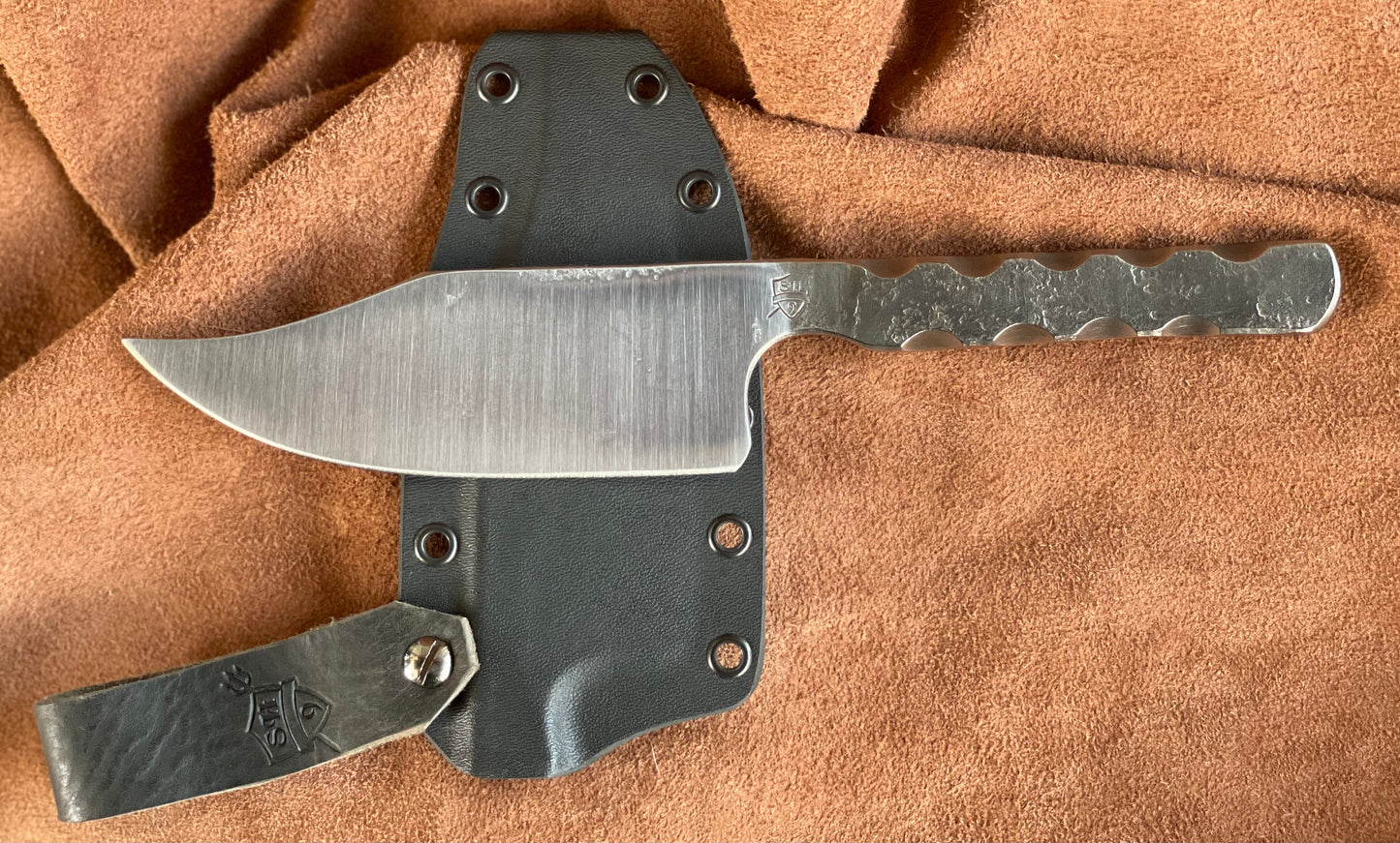 Forged Bowie/Clip Point-5160-16
