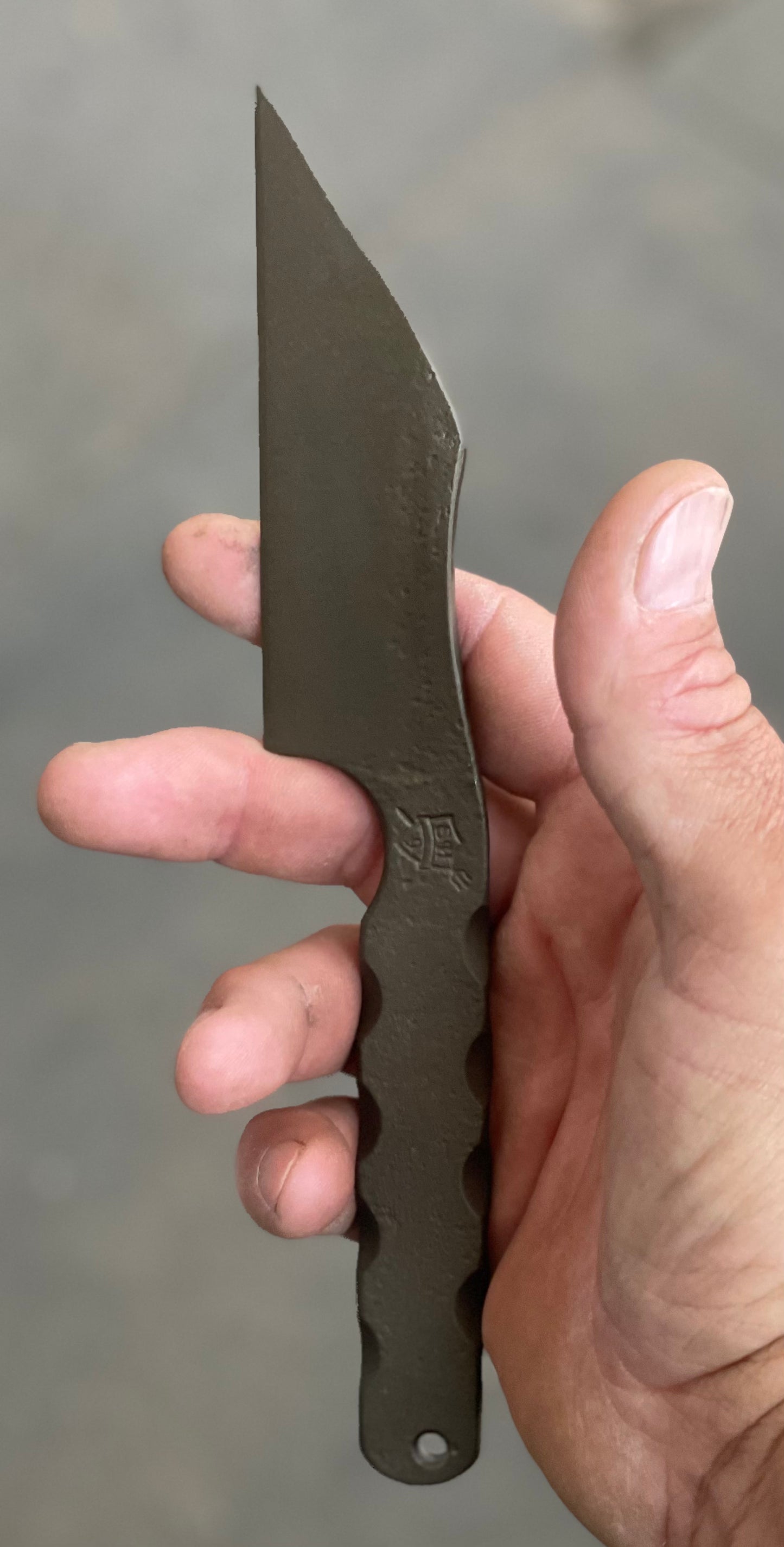 Forged SNK(Scramasax Neck Knife)-5160-9