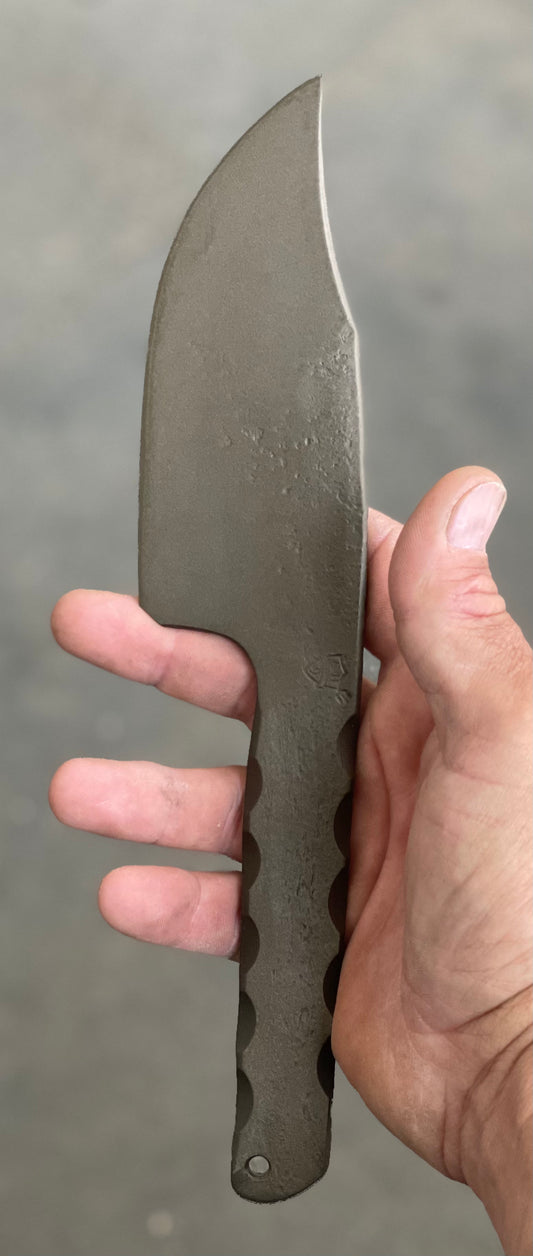 Forged Bowie / Clip Point-5160-15