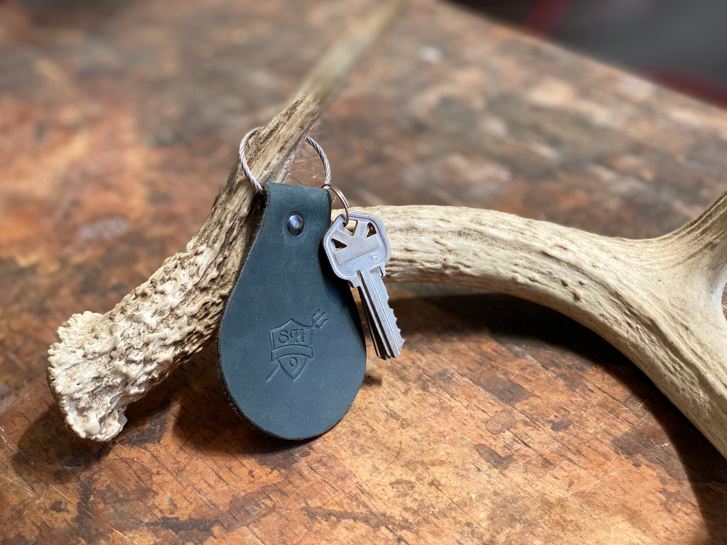Leather ID Tag