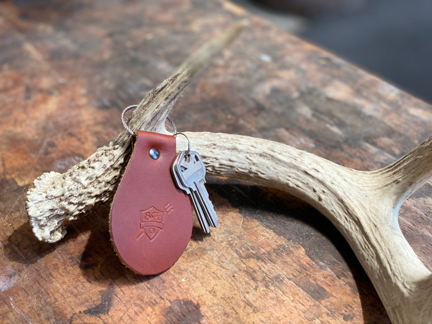 Leather ID Tag