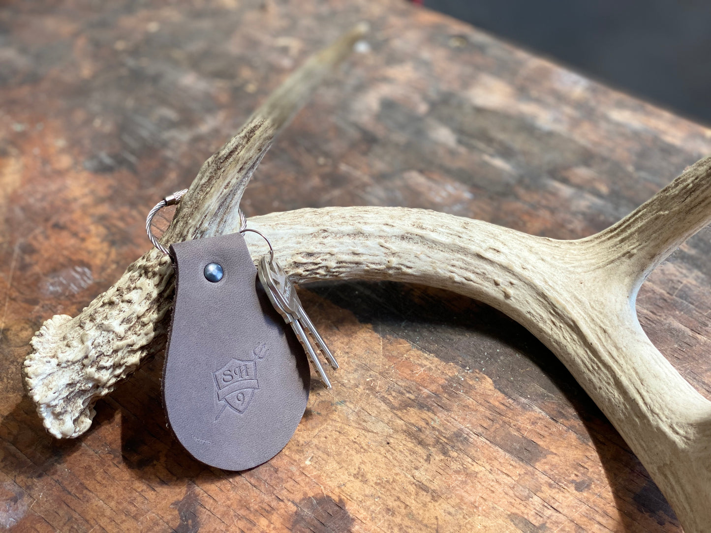 Leather ID Tag