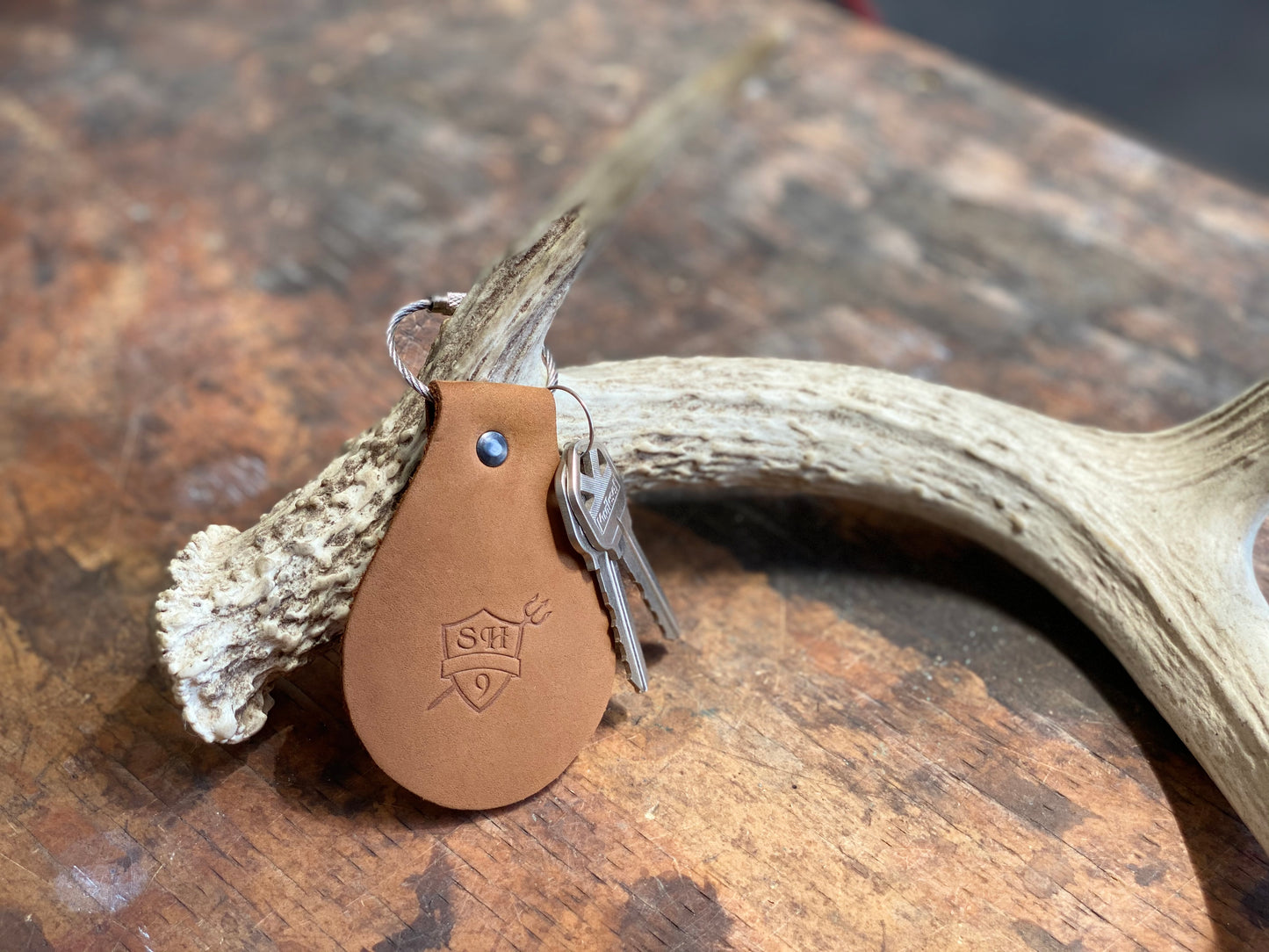 Leather ID Tag