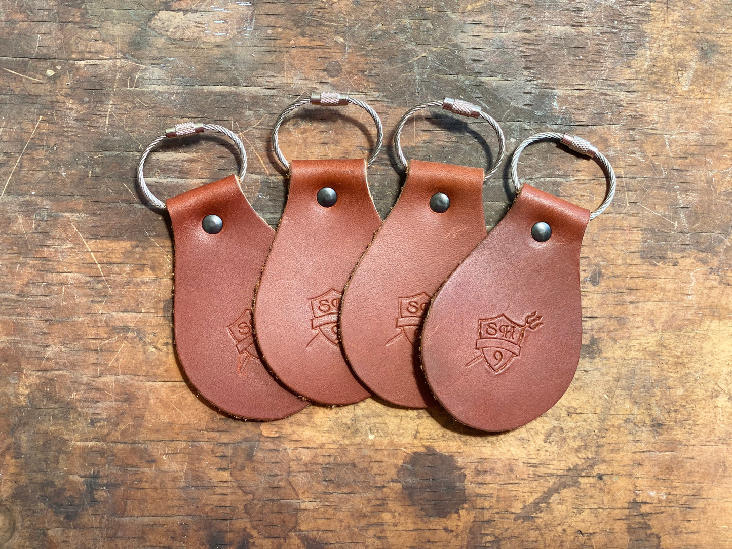 Leather ID Tag