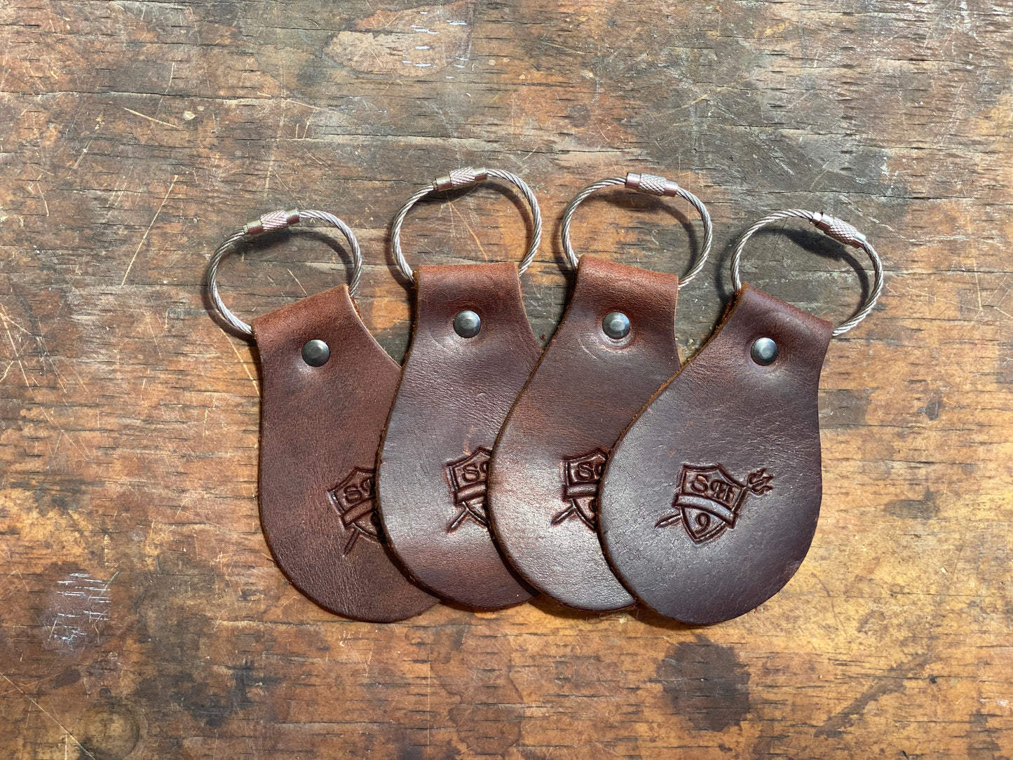 Leather ID Tag