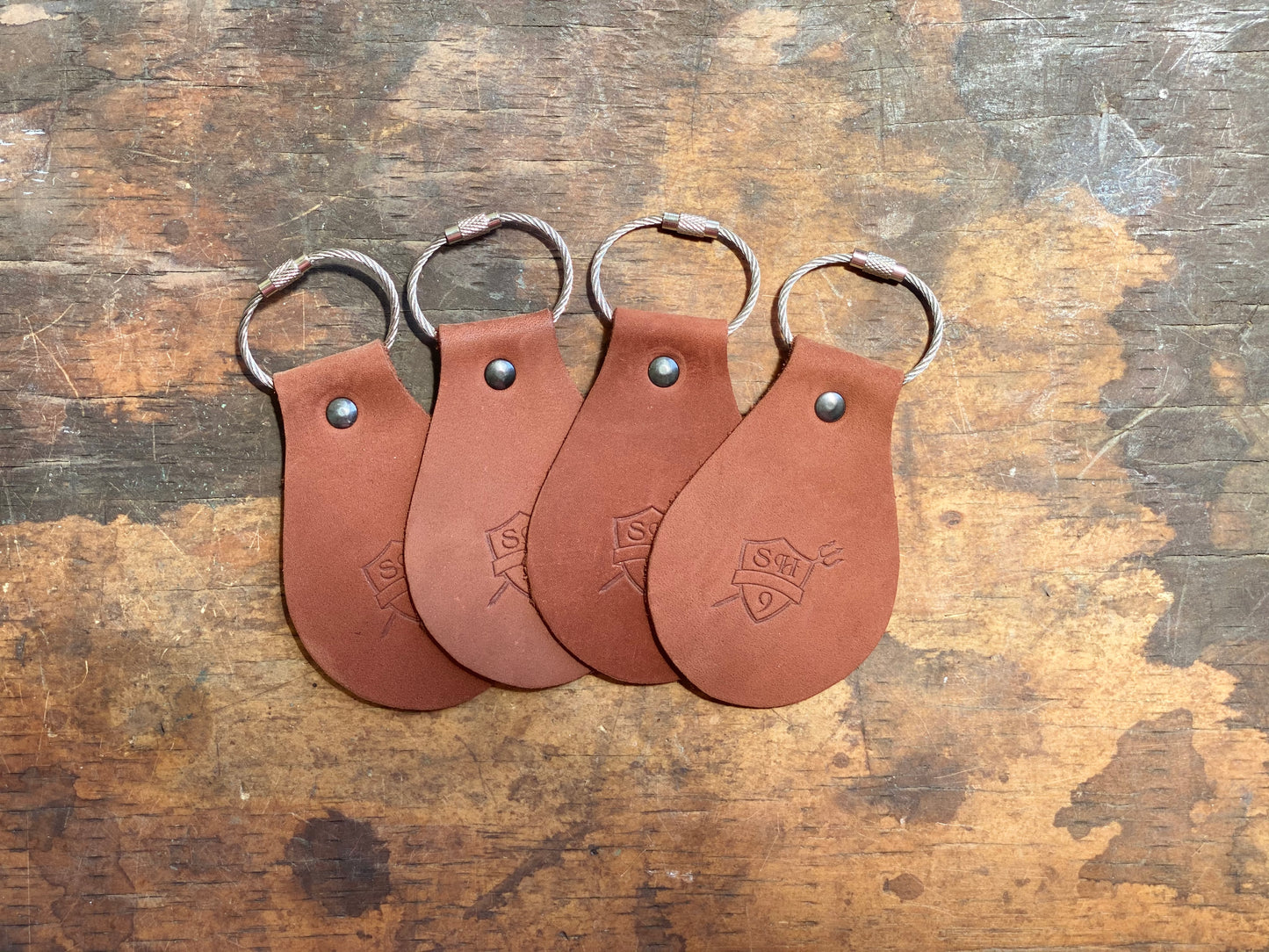 Leather ID Tag