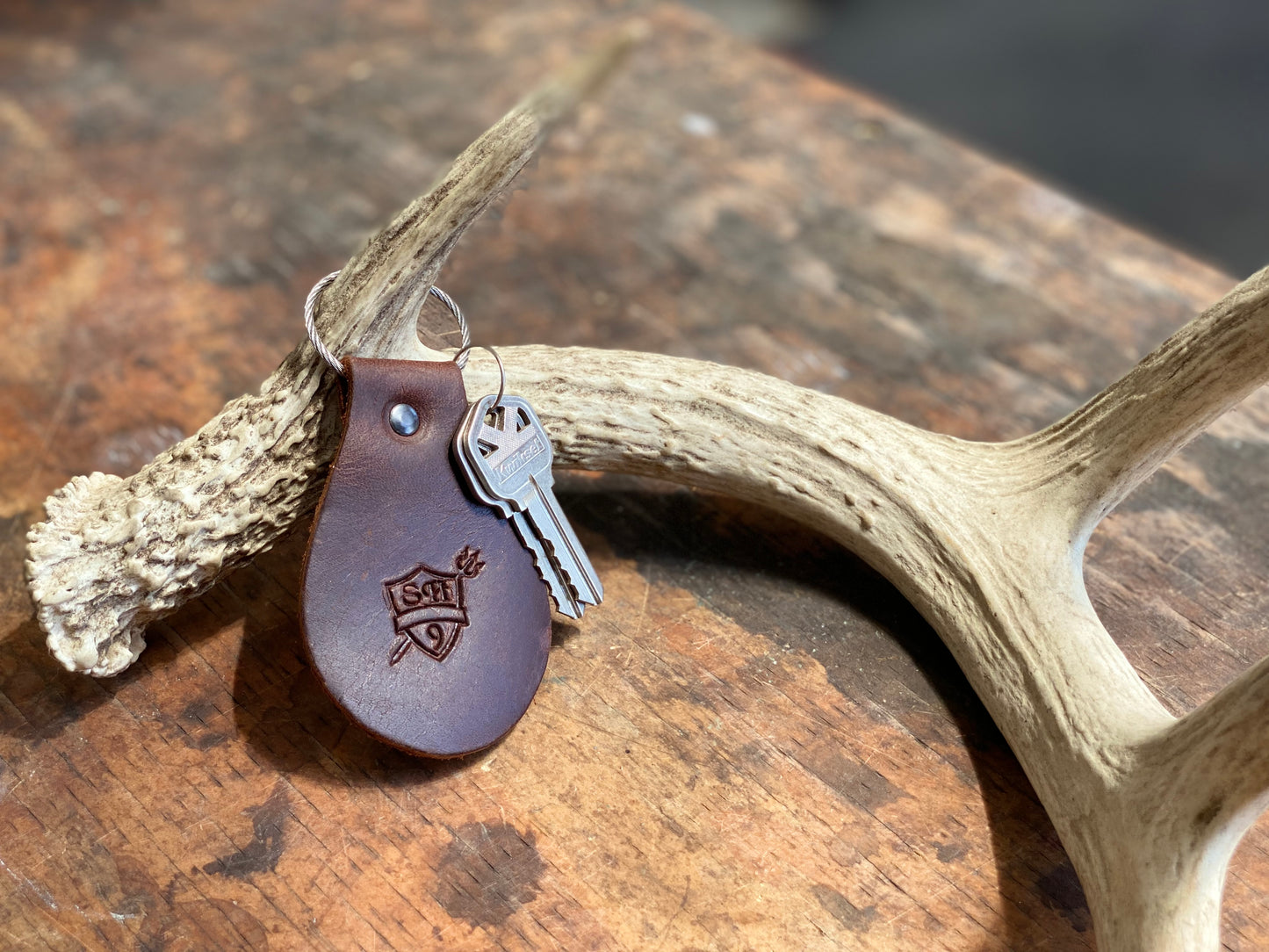 Leather ID Tag