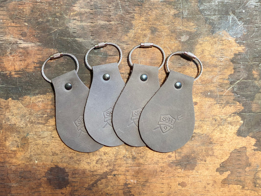 Leather ID Tag