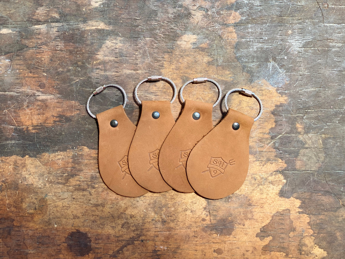 Leather ID Tag