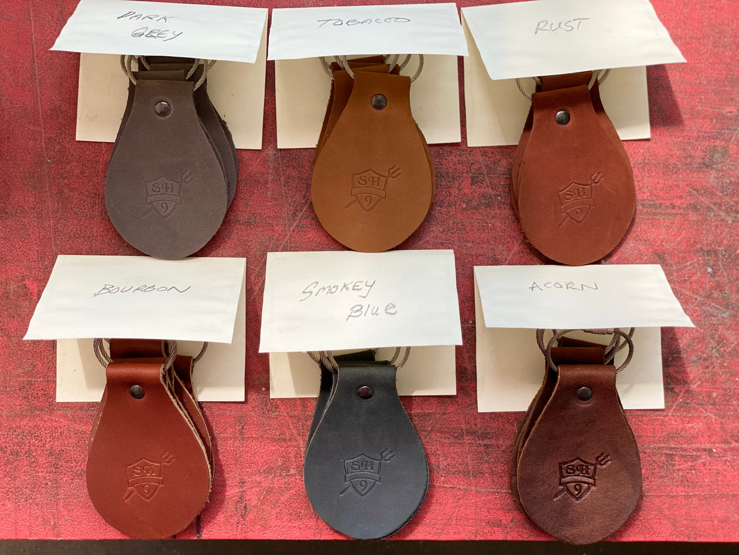 Leather ID Tags